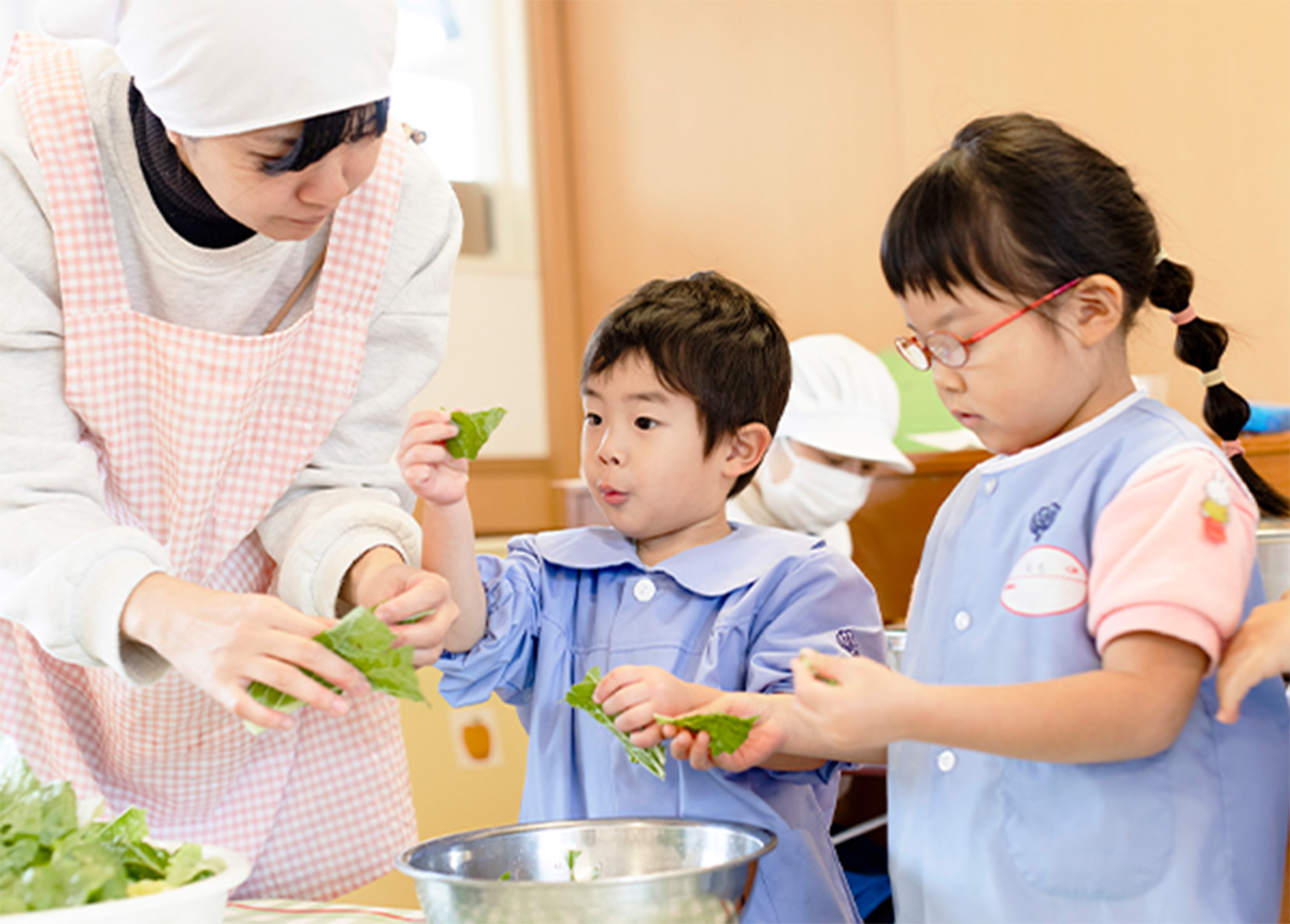 みんなで育てて、みんなで食べよう 写真