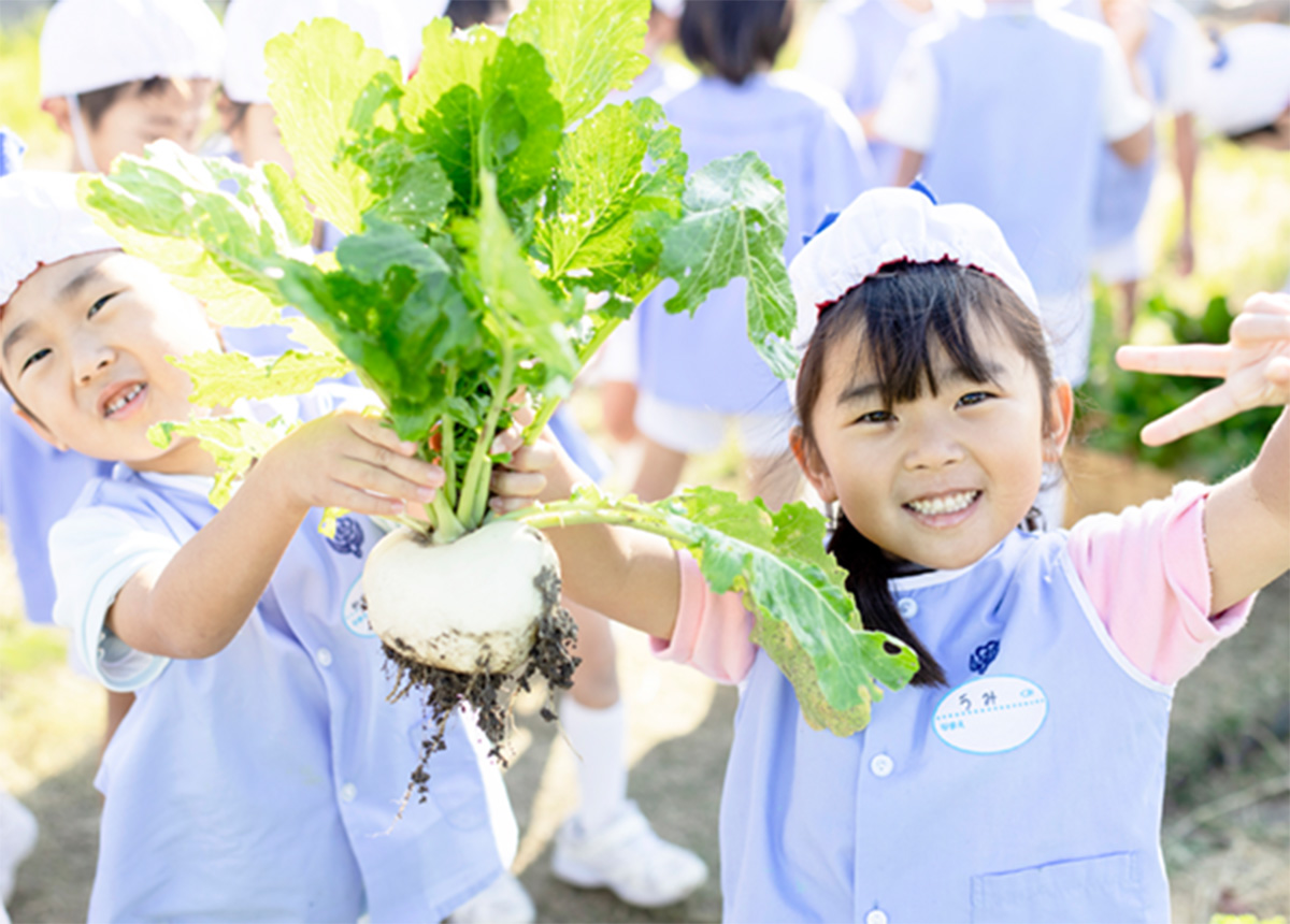 みんなで育てて、みんなで食べよう 写真